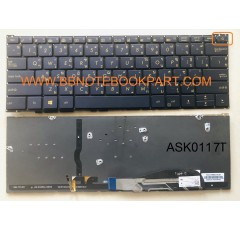 Asus Keyboard คีย์บอร์ด Zenbook UX390 UX390UA  ภาษาไทย อังกฤษ